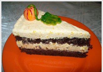Tort cu mousse de dovleac