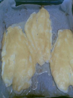 File de pangasius cu crusta de mustar