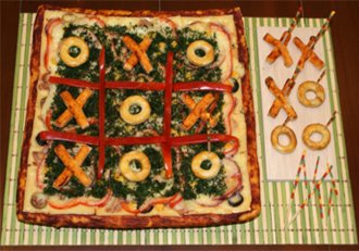 Pizza interactiva pentru copiii mofturosi