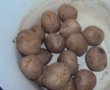 Mancare de cartofi cu varza de bruxelles si carnati-1