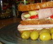 Sandwich cu rulouri de sunca presata-0