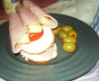 Sandwich cu rulouri de sunca presata-1