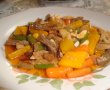 Ceafa de porc cu legume chinezesti-4