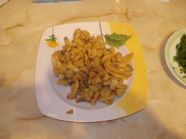 Tocanita din piept de pui cu ciuperci si piure de cartofi - RETETA CU NR. 200