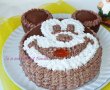 Tort de ciocolata Mickey Mouse-4