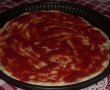 Pizza cu mozzarella,sunca si ciuperci-4