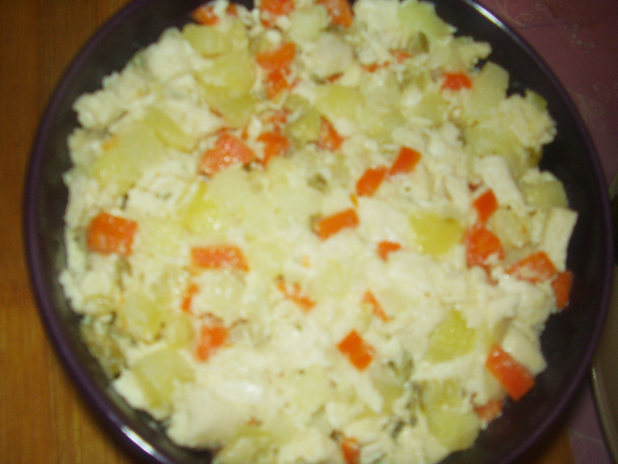 Salata de piept de pui cu cartofi