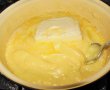 Prajitura cu crema de vanilie si nuca caramelizata-7