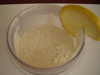 Zahar pudra cu aroma de lamiie sau portocala