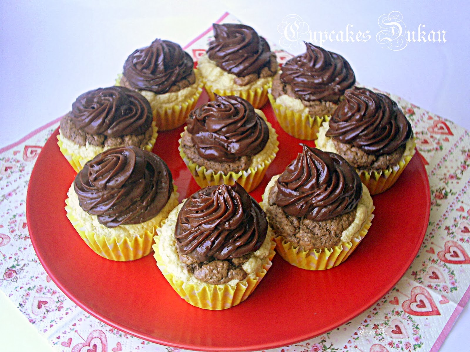 Cupcakes cu ciocolata - Dukan