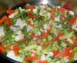 Friptura de rata cu legume sotate si sos de smantana cu capere-2