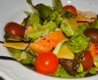 Salata cu pui in sos de portocale-7