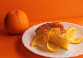 Tarta de portocale cu sirop de cocos