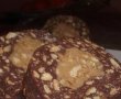 Salam de biscuiţi, reţetă cu cacao si ciocolata alba-4