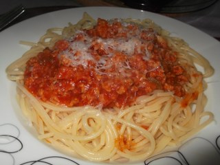 Spaghette Bolognese