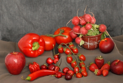 Beneficiile fructelor si legumelor rosii!