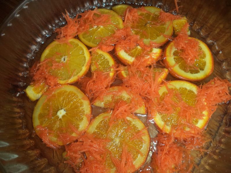 Rasturnata cu portocala si morcov