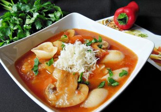 Supa italiana cu legume