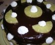 Tort "RAPID" cu ciocolata si ananas-4