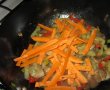 Pui cu legume la wok-4