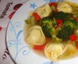 Supa de broccoli cu tortellini-0