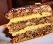 Reteta de tort cu blat cu nuca si crema de vanilie fina cu unt-7