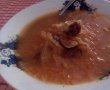 Supa de varza acra cu carnat afumat-0