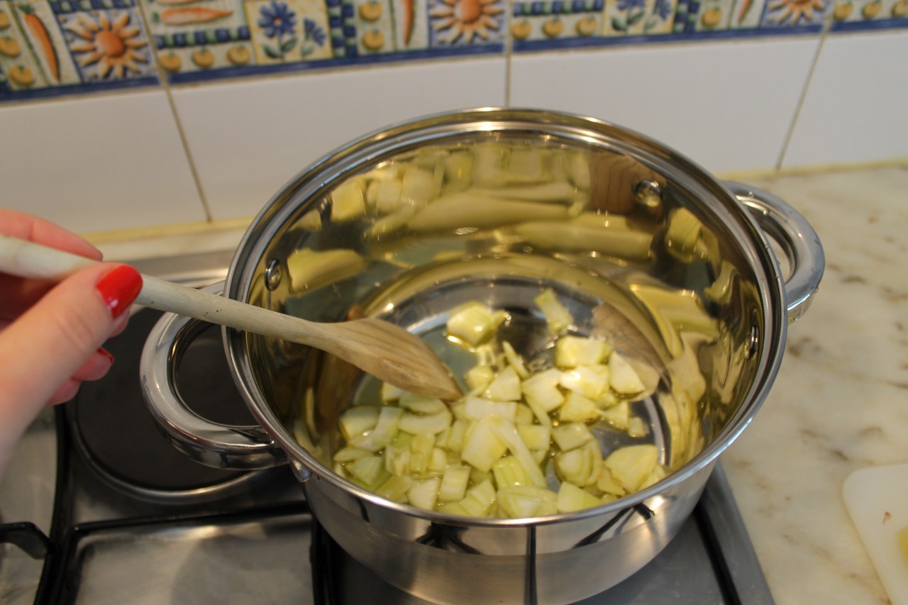 Supa-crema de legume cu fasole uscata