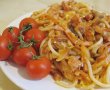Spaghete cu muschiulet de porc si ciuperci-9