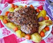 Pulpa de curcan cu legume la cuptor-1