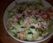 Salata de legume cu piept de pui afumat-3