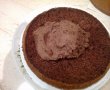 Tort cu blat pufos si crema de cacao-12