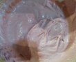 Tort cu crema Stracciatella si capsuni-6