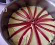 Tort cu rubarbă şi cremă de vanilie-10