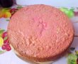 Blat de tort roz colorat natural-10