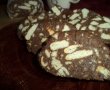 Salam de biscuiţi, reţetă cu fursecuri-10