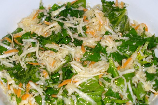 Salata de cruditati cu spanac