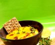 Supă-cremă de mazăre galbenă în stil indian-6
