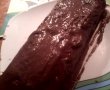 Prajitura cu stafide si crema de ciocolata-6