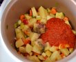 Gulyas de cartofi cu legume - Multicooker-9