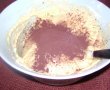 Tort  cu cremă de cacao si gem de căpşune-2