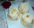 Trandafiri din orez cu lapte si piersici-8