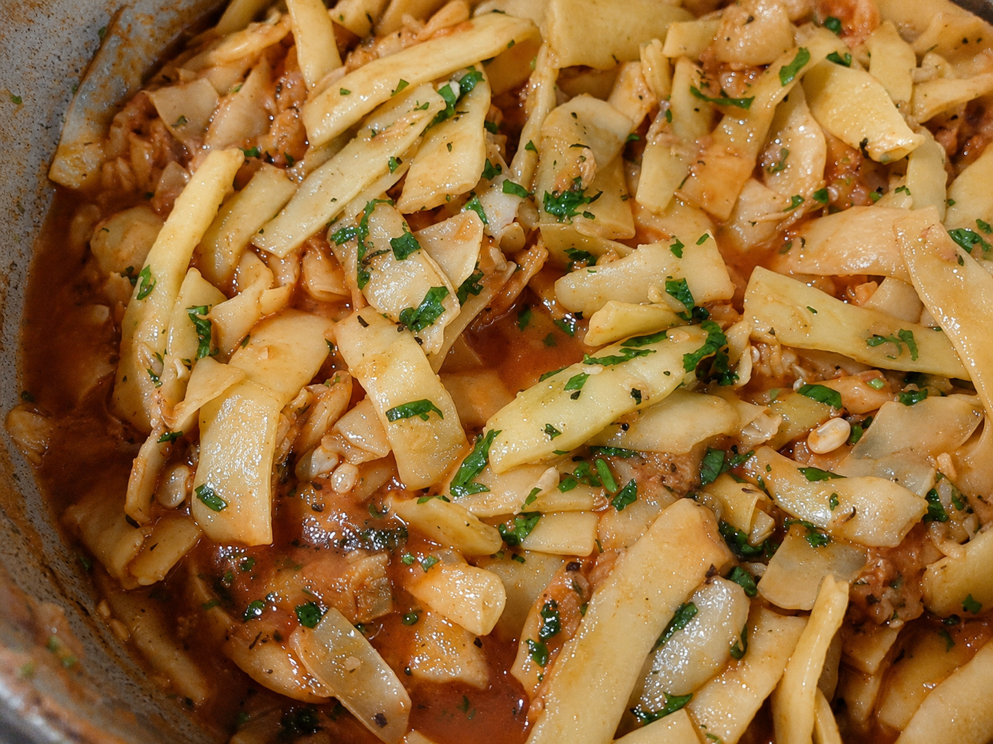 Mancare de fasole pastai