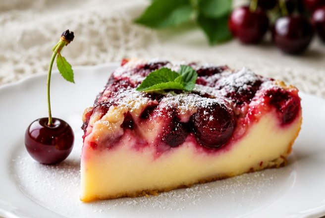 Clafoutis cu visine
