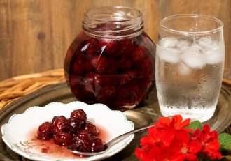 Dulceata de cirese in sirop de zahar