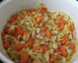 Mancare de mazare cu orez si carnati-1