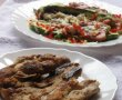 Piept de pui (pe tava) cu dovlecei copti-9