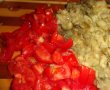Salata de vinete cu dovlecei si rosii-3