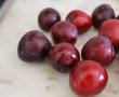 Clafoutis cu prune rosii-0