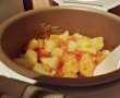 Mancare taraneasca de cartofi si ciolan afumat-4